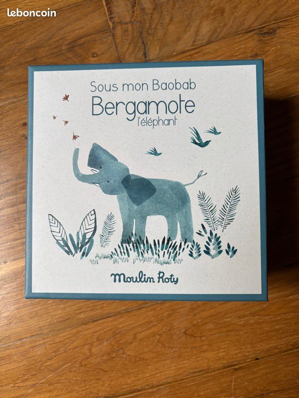 Doudou éléphant Moulin Roty (image 1)