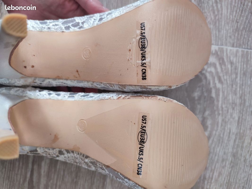 Chaussure dentelle 38 (image 5)