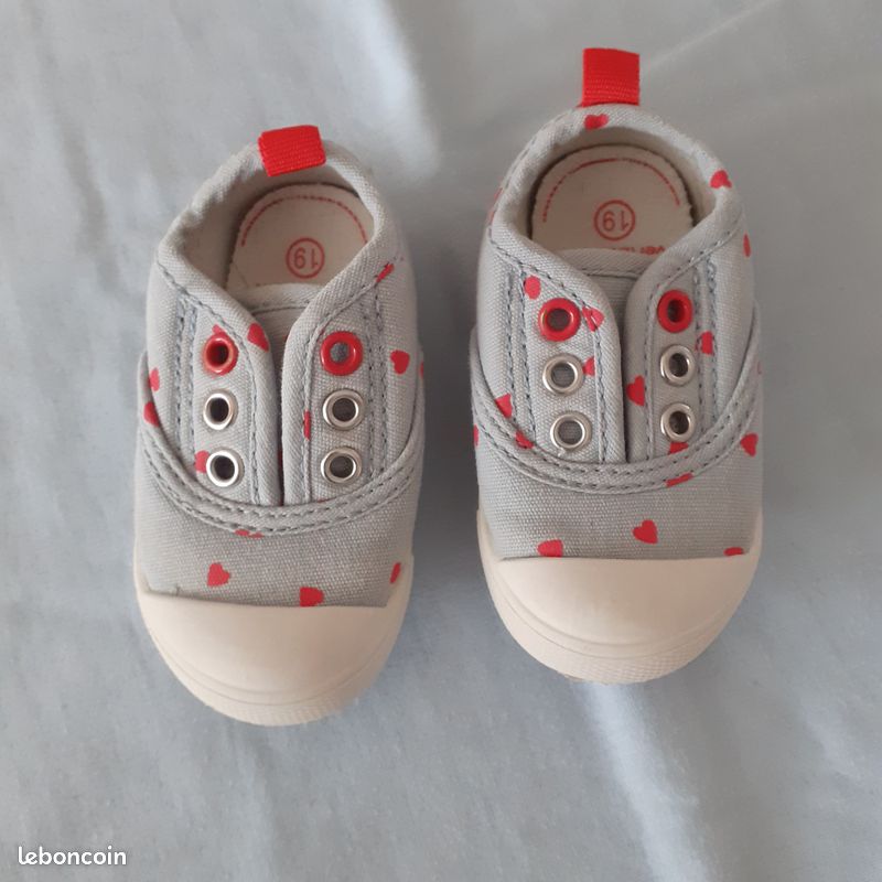 Chaussures baskets VERT BAUDET - Pointure 19 (image 1)