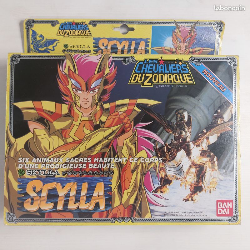 1988 SAINT SEIYA Chevalier du zodiaque Scylla Io Général Marinas