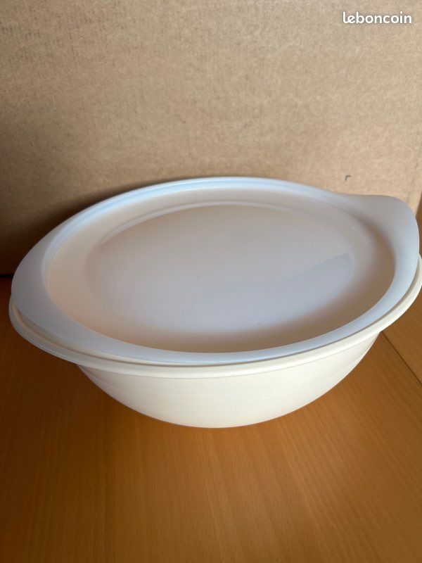 Plat De Service / Soupière Tupperware Iso Duo 2,1 Litres - Occasion, Bon État Général