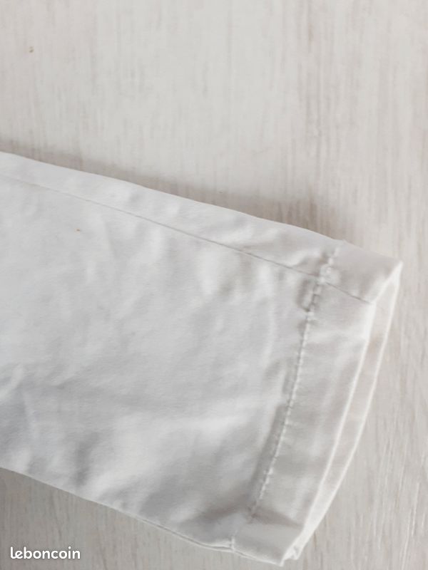 Vêtement bébé fille pantalon blanc Vert Baudet 2 ans (image 2)