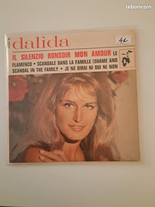 Lot de 4 45T EP Dalida (image 2)
