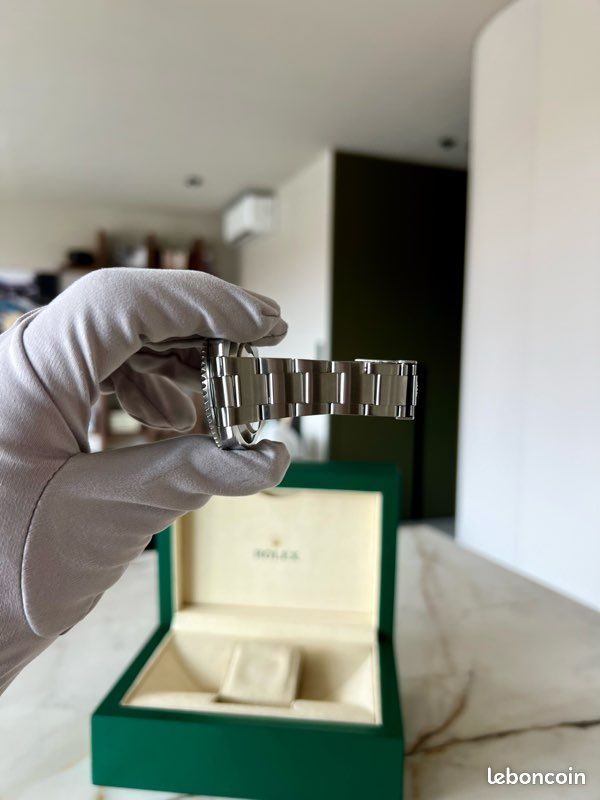 Rolex Submariner 116610LN 2019 Full Set révisée Bianchi Marseille montre automatique homme luxe plongée Oyster acier cadran noir lunette céramique boîte papiers maillons étanchéité (image 20)