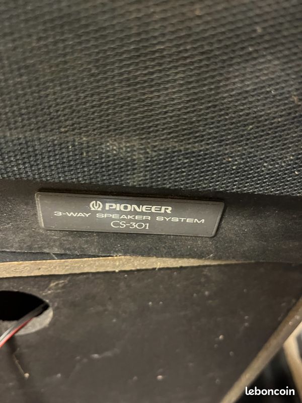 Enceinte pioneer (image 1)