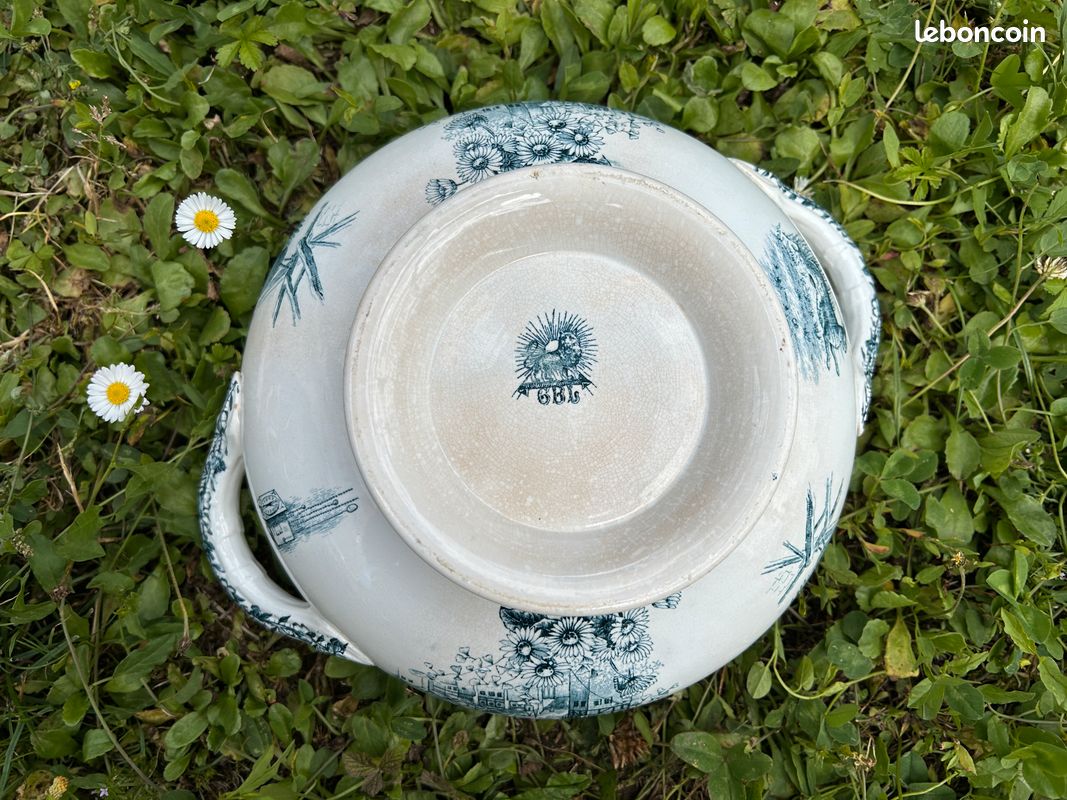 Petite soupière ancienne GBL (image 7)