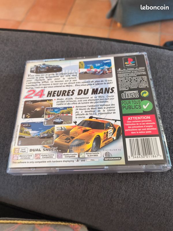 Jeu ps1 24h du mans (image 2)