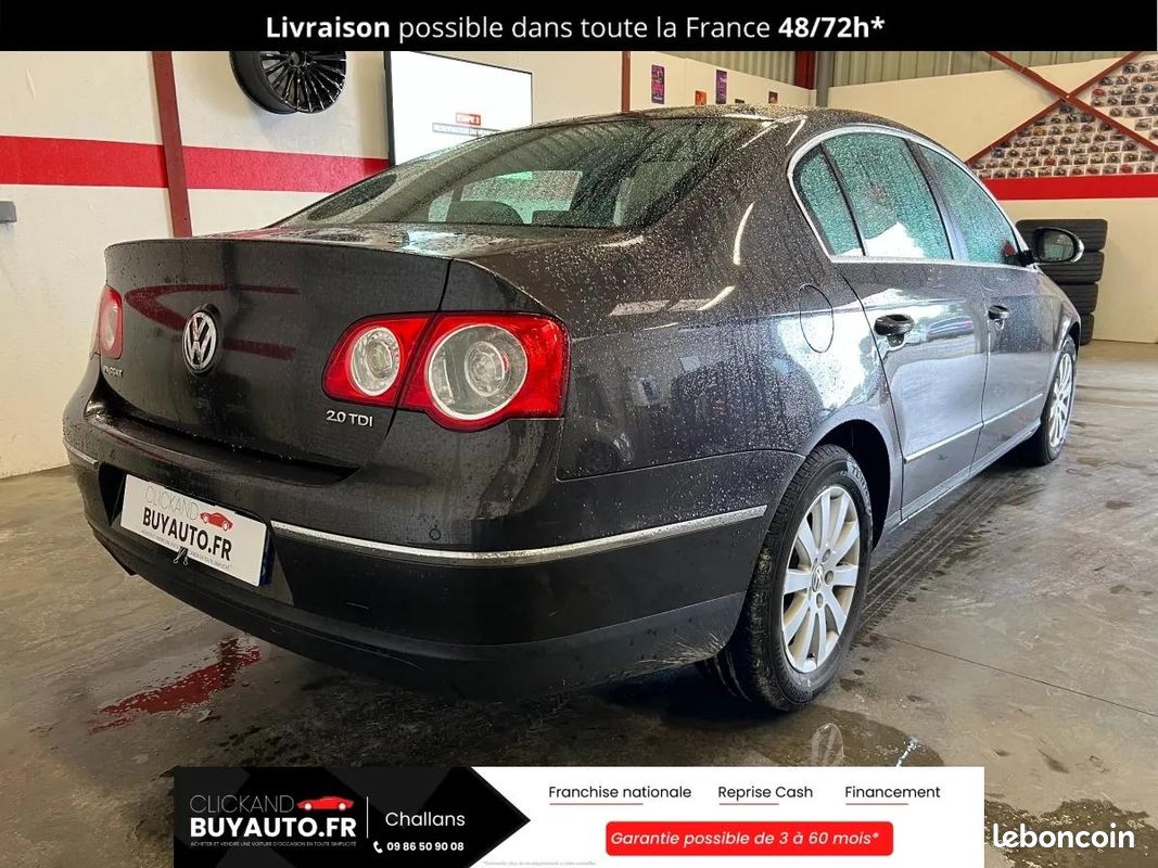 Volkswagen Passat 2.0 TDI 140 CV / SUIVI D'ENTRETIEN COMPLET / DITRIBUTION, VIDANGE FAITE / GARANTIE (image 8)
