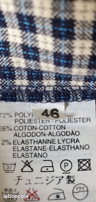 Pantalon Pied de Poule Alain Manoukian (image 6)