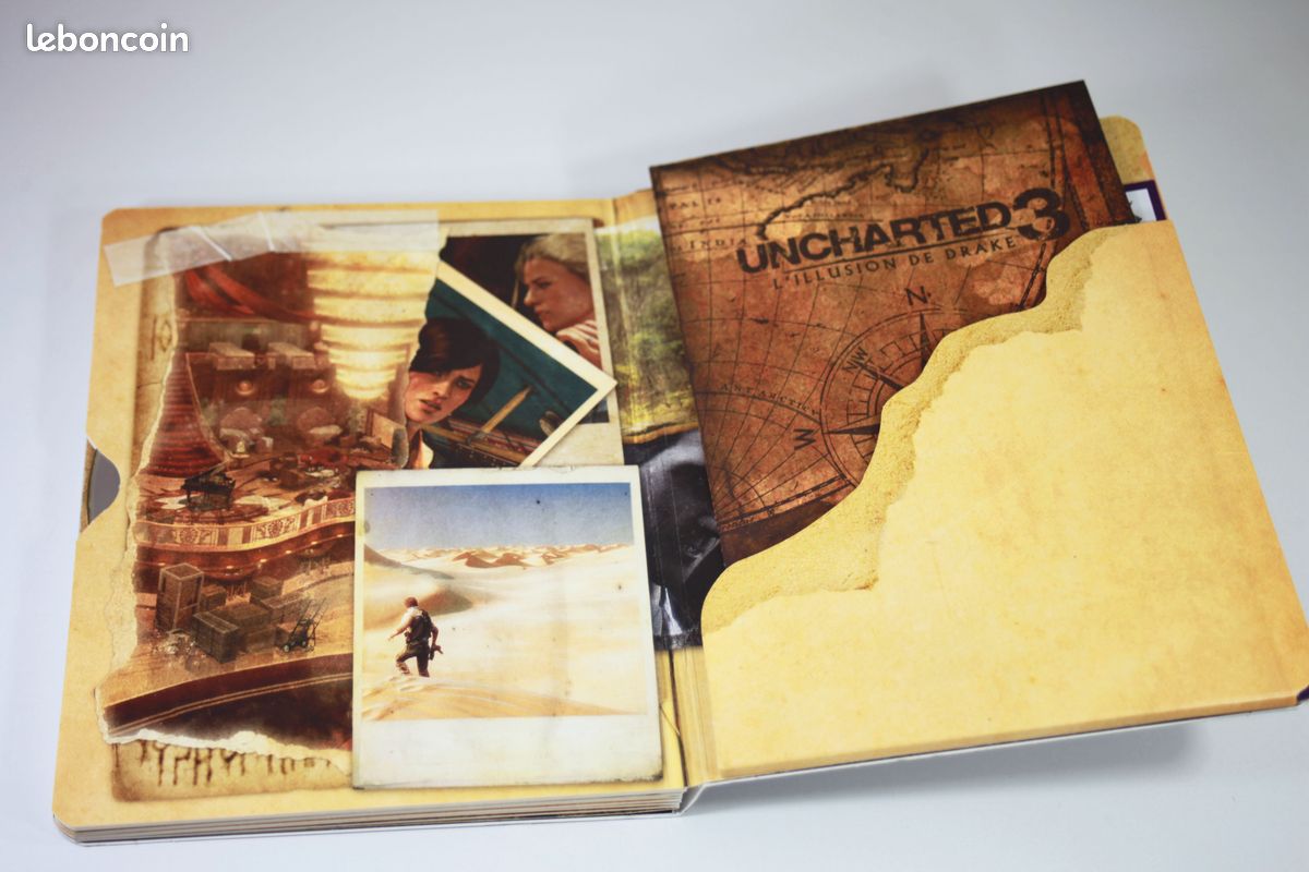 Uncharted 3 Remastered - PS4 - Neuf Sous Blister - Version Française