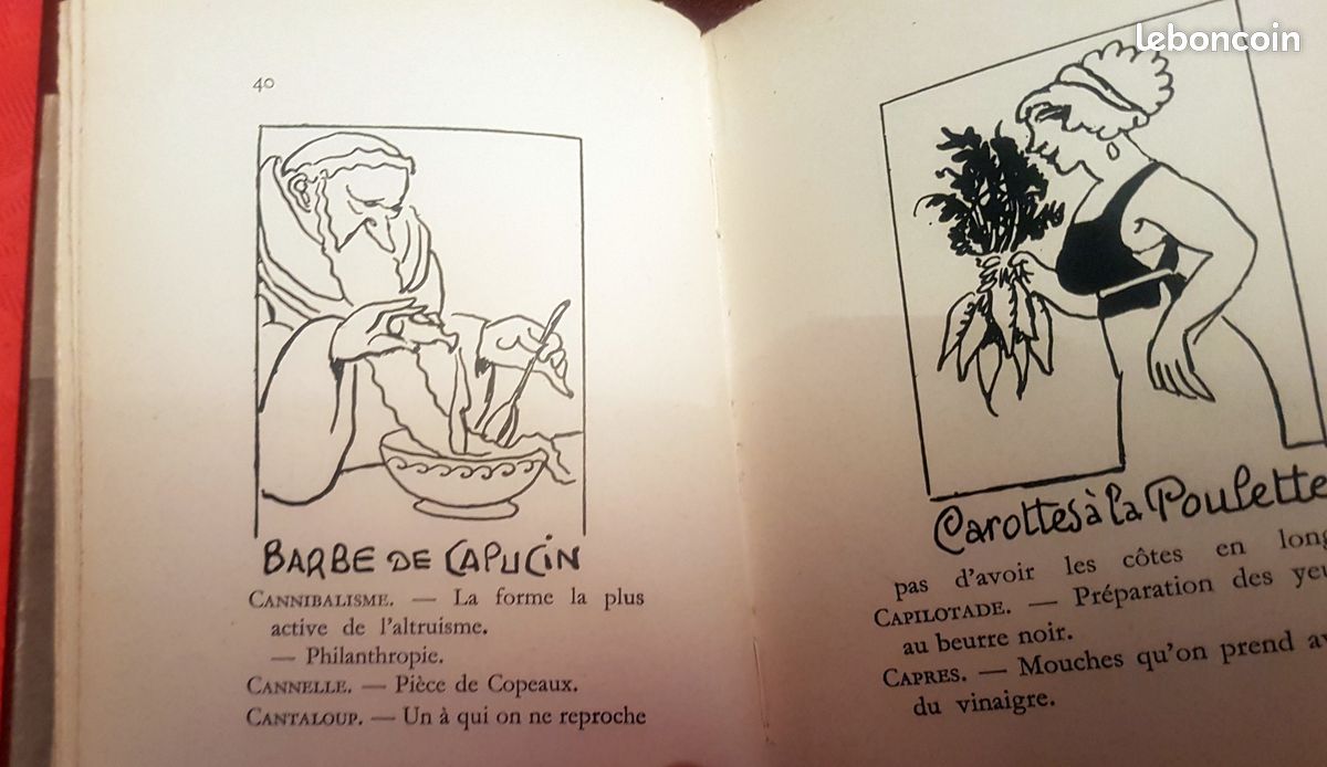 Dictionnaire humoristique de la Gastronomie jvlldv lvr collpseu (image 2)