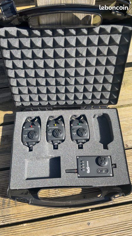 Lot 4 Coques TPU Carpsounder Pour Détecteur De Carpe - Protection Clip