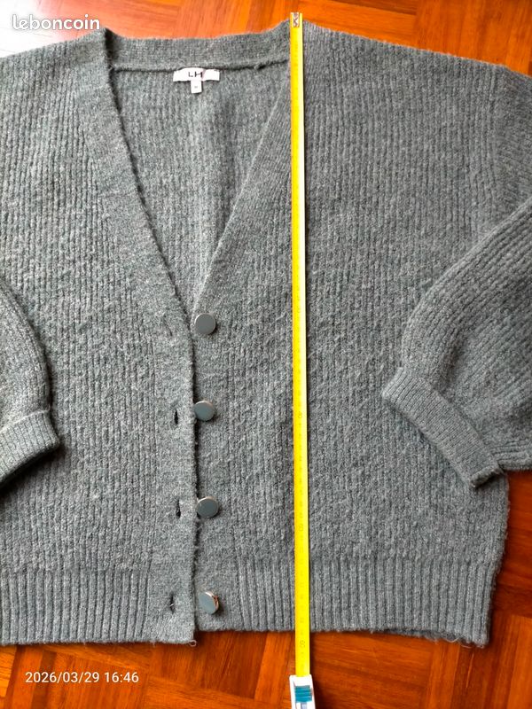 Gilet De Golf Galvin Green Gris Moyen / Vert Galvin - Taille M Homme (occasion)