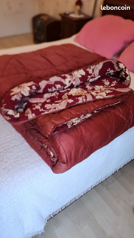 Couverture piquée main réversible - Plaids