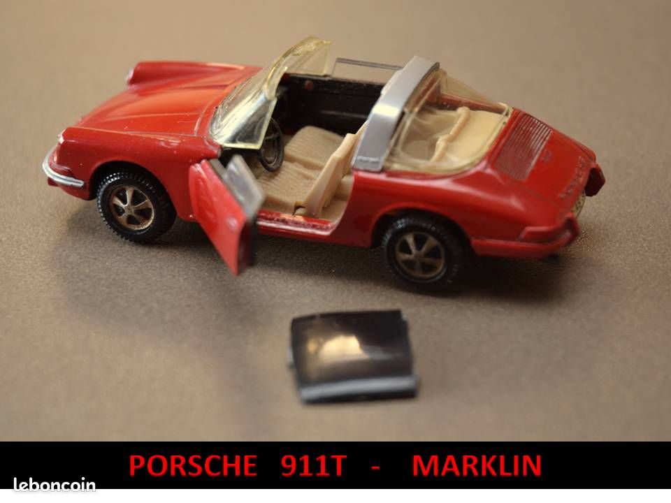 Coffret Collector Porsche – Marklin / Solido, 1/43, Le Mans, Année 1908 (neuf)