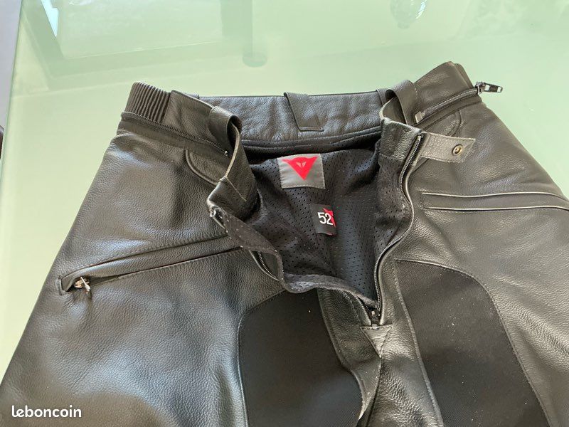 Pantalon cuir moto dainese (image 1)