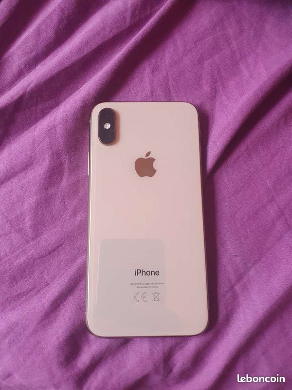 IPhone XS couleur or (image 2)