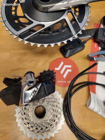 SRAM 2x Kit de Plateaux RED | Direct Mount | E1 - noir / argenté