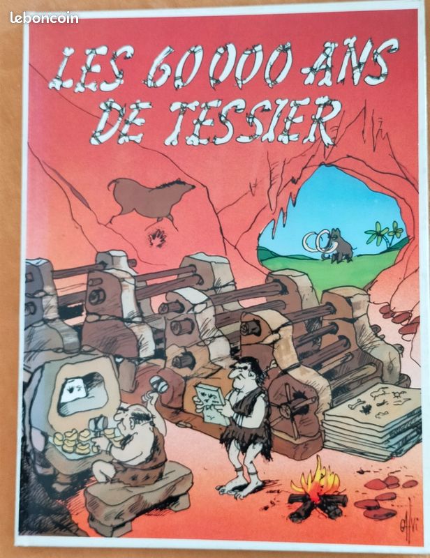 BD Publicitaire pour l'imprimerie Tessier dessinée par Calvi (image 1)
