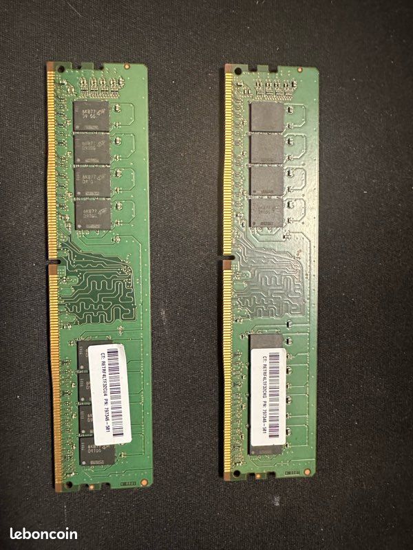 Lot De Barrettes Mémoire RAM DDR4 Pour PC Portable - 4Go à 32Go - Fréquences 2133 à 2666 MHz