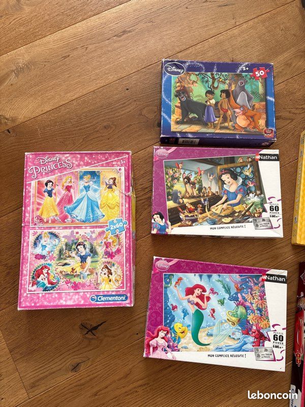 Lot 10 puzzles enfants (image 2)