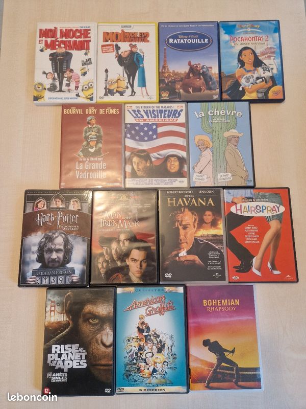 Lot dvd dessin animé et films (image 1)