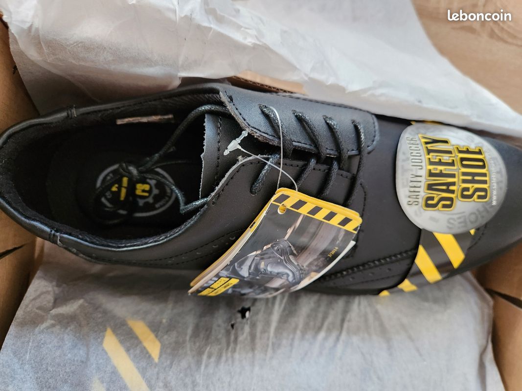 Chaussure De Sécurité Noir – MANAGER – Safety Jogger