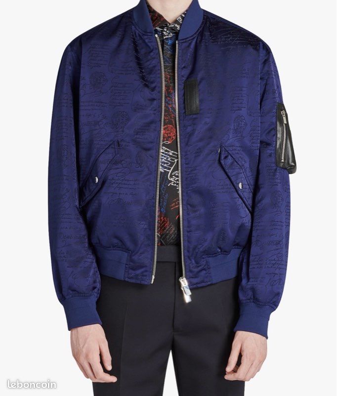 Tee-shirt à manches longues et message humoristique bébé ... bleu vif