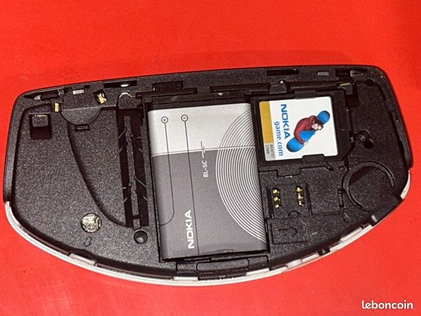 Console Nokia N-Gage NEM-4 - Grise - Batterie Neuve - Fonctionne (sans Chargeur)