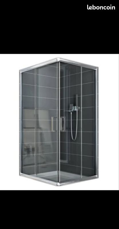 Parois de douche 75x90 H185 (image 1)