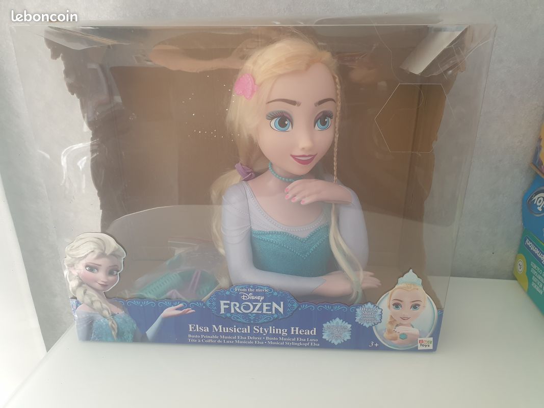Elsa musical, stealing head Jeux Jouets