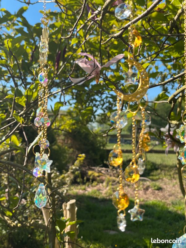 Attrape Soleil Cristal,6 pièces Capteur de Soleil Cristal,Fenêtre Sun Catcher,Décoration de Maison, Bureau, Jardin, Voiture