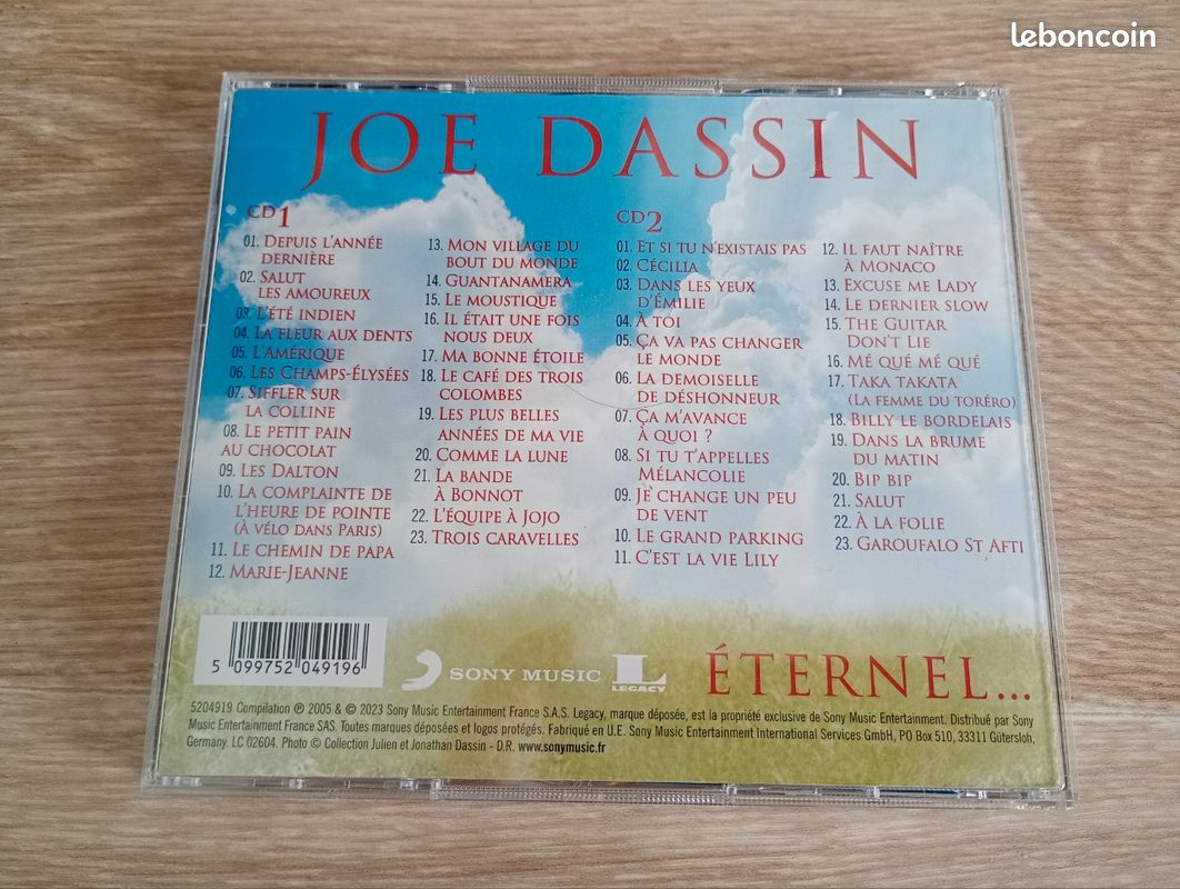 Double CD Joe Dassin (image 4)