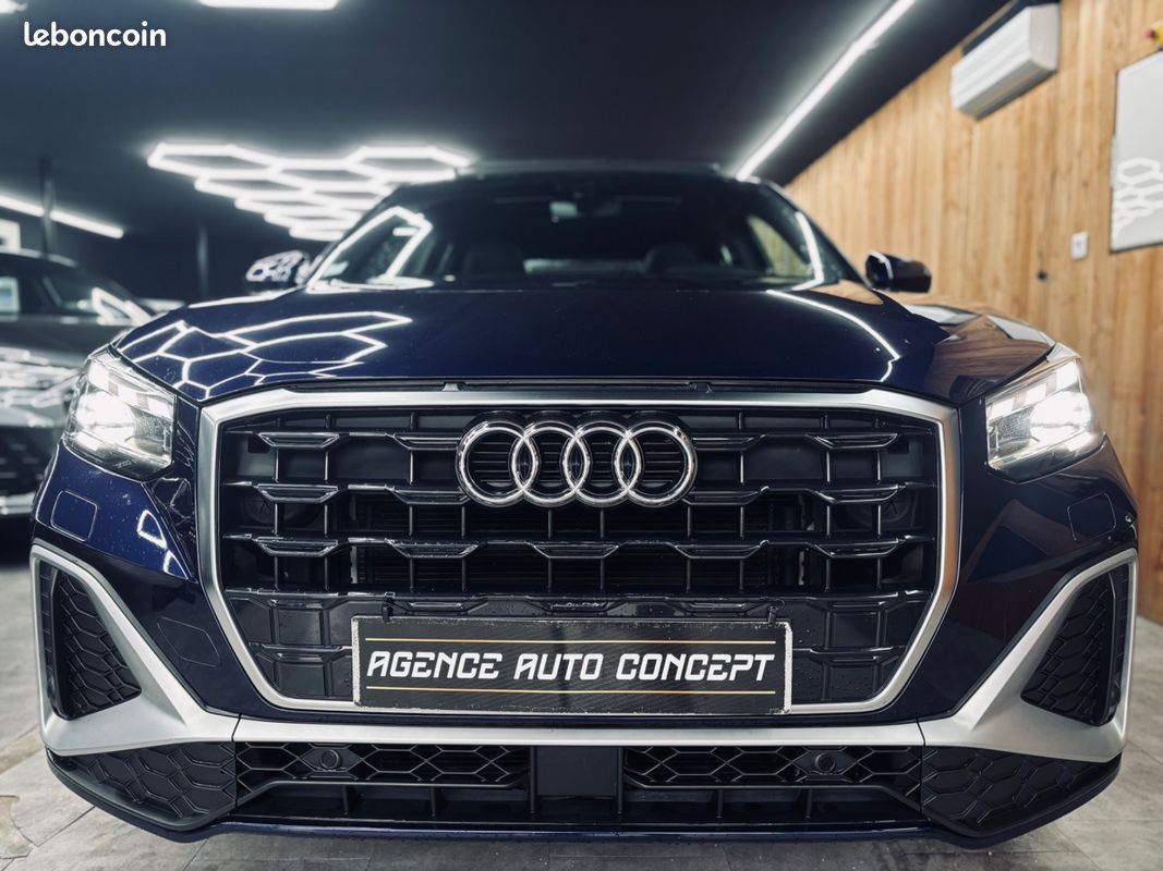 Audi Q2 35 TFSI 1.5L 150CH S LINE + ENTRETIEN CONSTRUCTEUR + TOIT OUVRANT + CARPLAY + CAMERA DE RECUL + GARANTIE 12 MOIS (image 2)