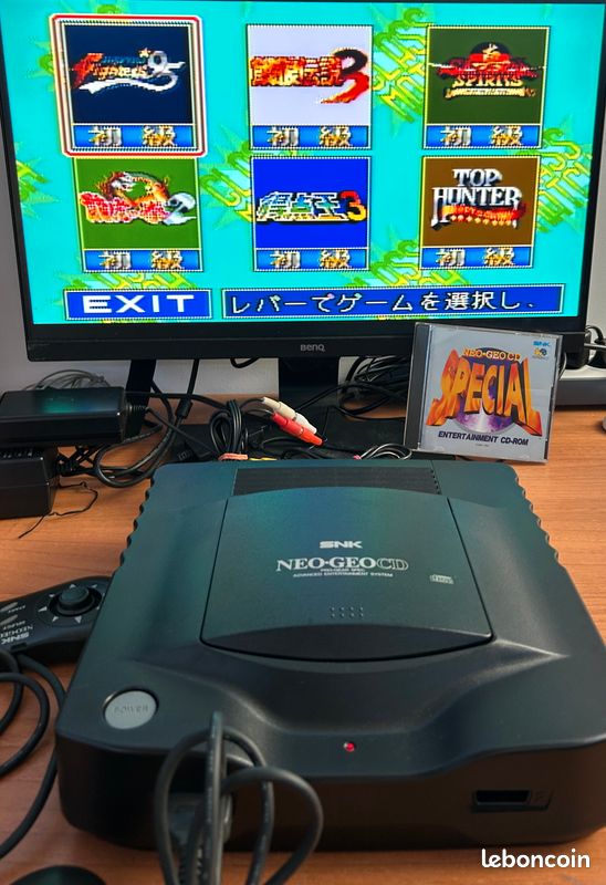 NeoGeo CD complete + 2 manettes + 4 jeux (image 18)