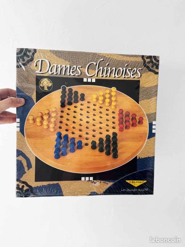 Jeu de Dames Chinoises (Halma) - Neuf sous blister (image 1)