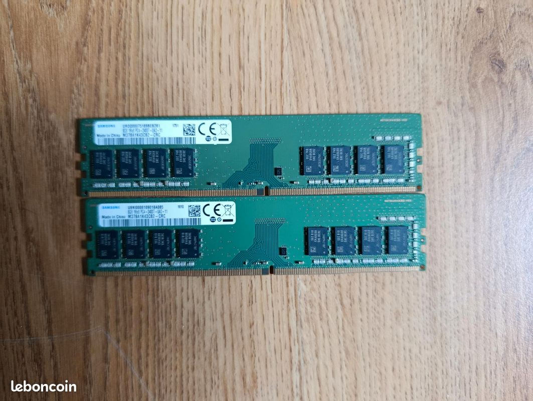 2x8 go RAM DDR4 SAMSUNG (image 1)