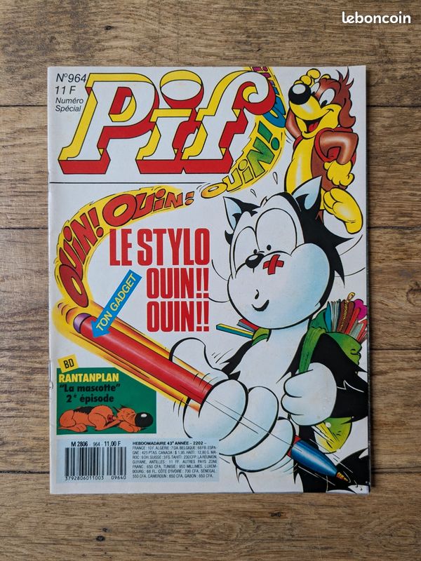PIF GADGET N° 1019 NEUF ET SCELLE SPECIAL BICENTENAIRE DE LA