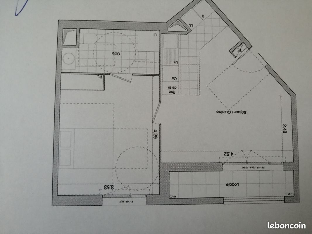 Appartement 2 pièces 43 m² · à Mantes-la-Jolie · 43 m² · 747 €/mois