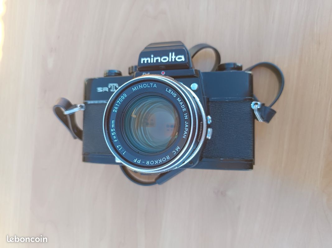 Minolta SRT 303B Noir & Rokkor 50mm 1,4