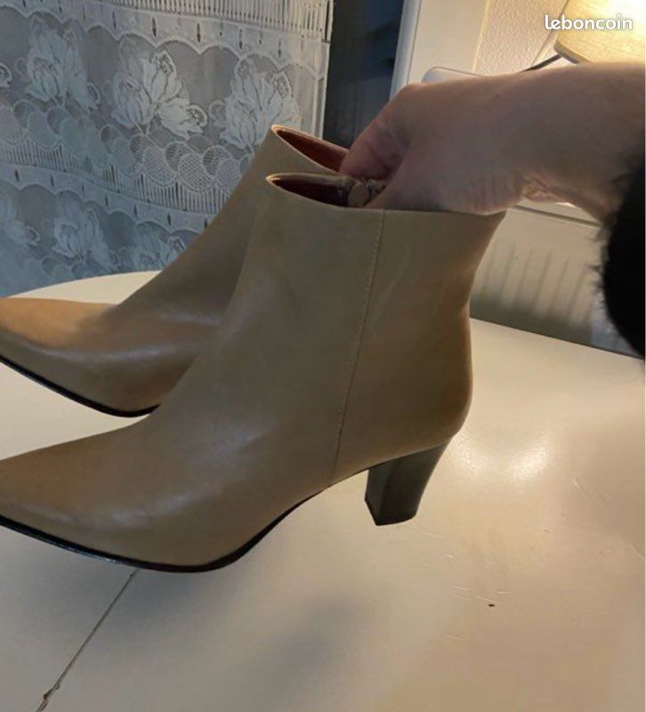 Bottines cuir (image 2)