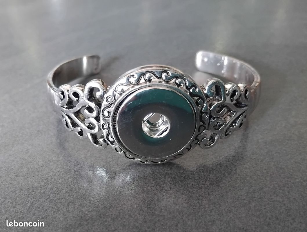 Lot de 8 bracelets boutons pression (image 2)