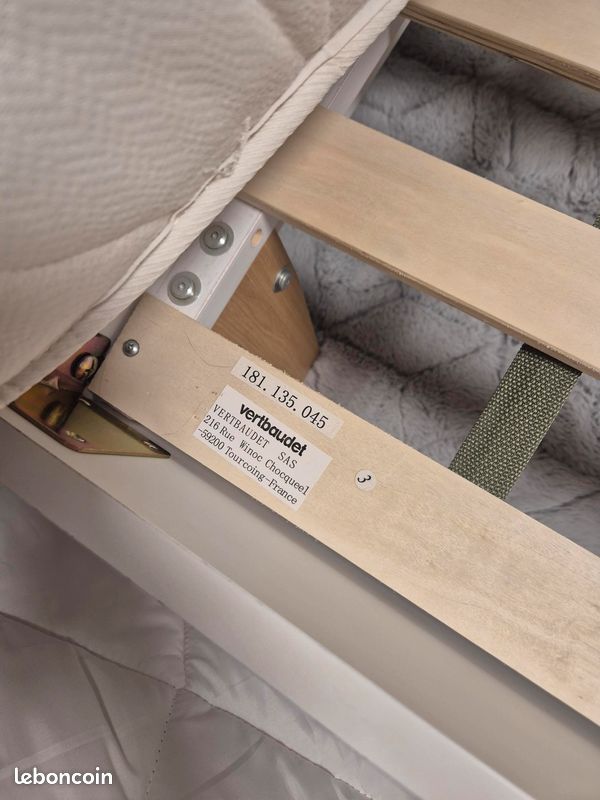 Lit + matelas (image 3)