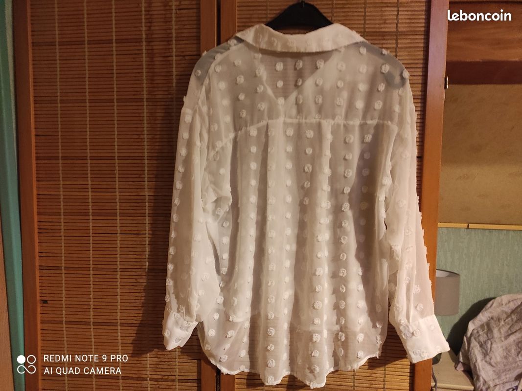 Chemisier transparent femme taille 36 (image 2)