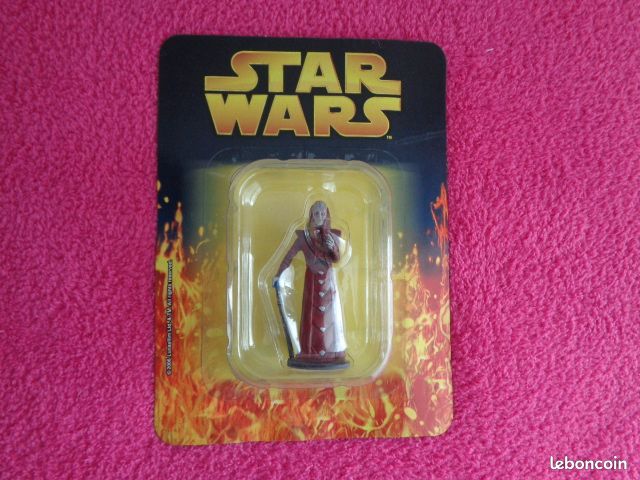 Figurine Atlas En Plomb - Zam Wesell Star Wars - 2007 Lucas Film - Occasion Très Bon état