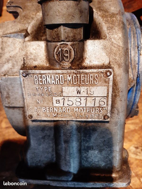 Pièces pour moteur Bernard (image 2)
