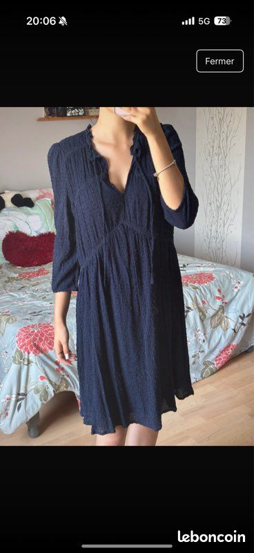 Sweat Bleu Marine Authentic Style À Empiècements | Athleisure | PLT FR