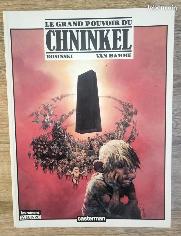 BD "Le grand pouvoir du Chninkel" Rosinski Van Hamme Roman (image 1)