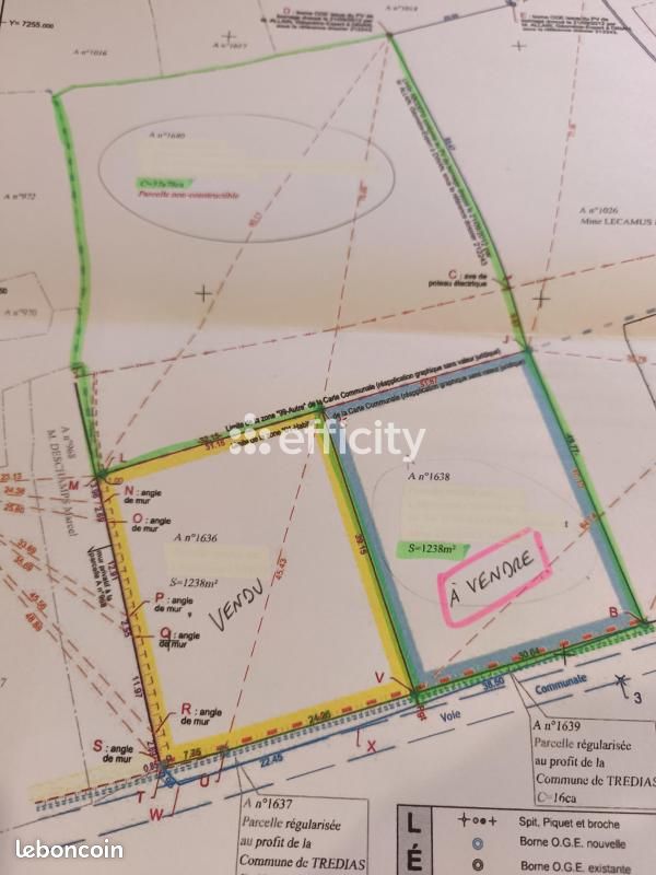 Terrain 5016 m² · à Trédias · 46 500 €