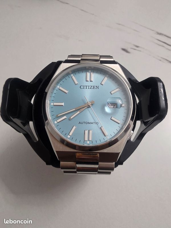 Montre Automatique Citizen Tsuyosa Bleu Ciel / Tiffany — FULL SET (2026) (image 1)